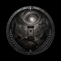 Round badge icon for the achievement The Cycle of Ruin