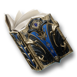 Official item icon of Ebony Dragon Lord Spellbook