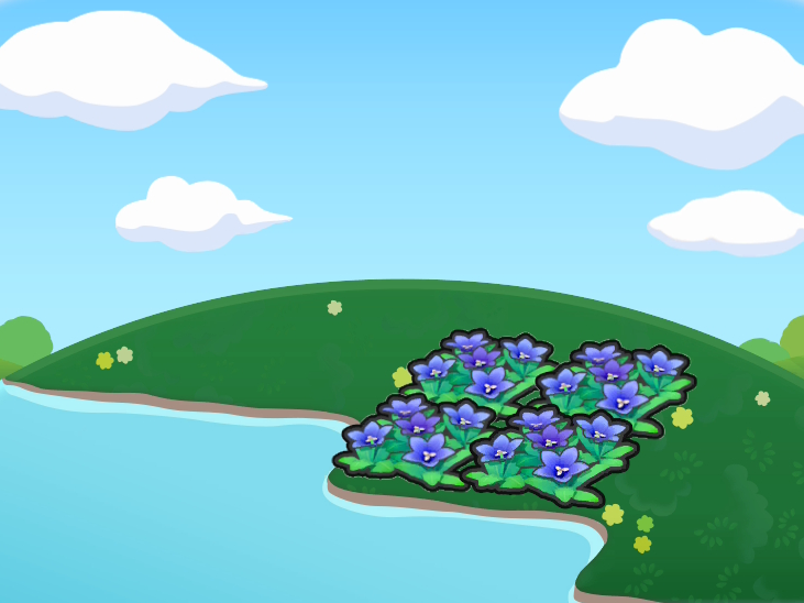 Hydrated Graceful Flower Bed habitat icon