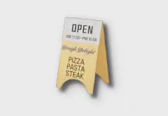Western Restaurant Signboard furniture item in inZOI