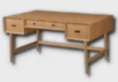 Mid-Century Modern Desk furniture item in inZOI