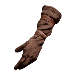 Grey Wolf Cloth Gloves