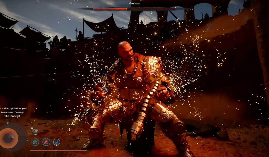 Muskan boss combat encounter