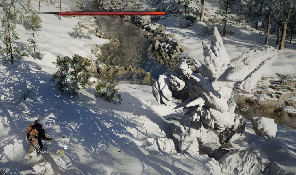 Snow Walker boss in Crimson Desert