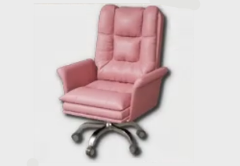 Pink Cushion Executive Chair furniture item in inZOI