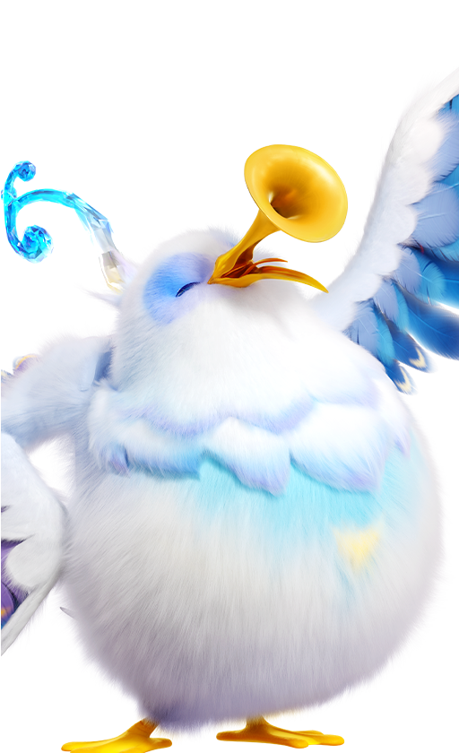 Official full-body artwork of the Aniimo Tubster in its Beach Form, a Wind and Water element Break role creature