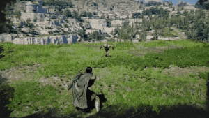 Storm Veil skill animation in Crimson Desert