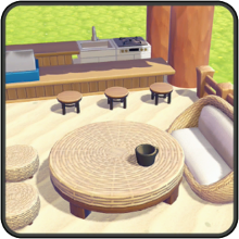 Stylish Cafe building kit from Pokemon Pokopia