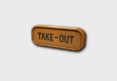Takeout Sign furniture item in inZOI