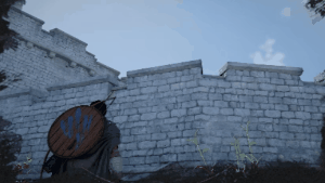 Aerial Maneuver skill animation in Crimson Desert