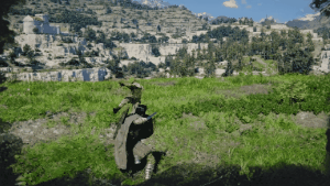 Dodge skill animation in Crimson Desert