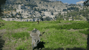 Raging Lightning skill animation in Crimson Desert