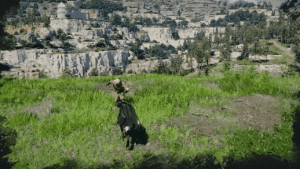 Spinning Scissors Throw skill animation in Crimson Desert