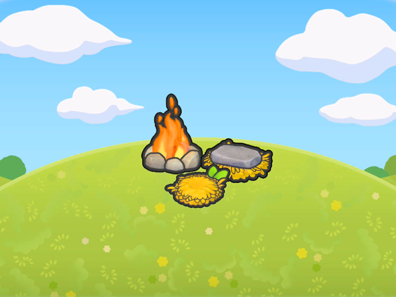 Campsite habitat icon
