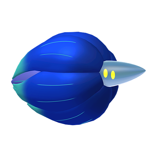 Glimmora sprite from Pokemon Pokopia showing the Ore Pokemon with Litter specialty