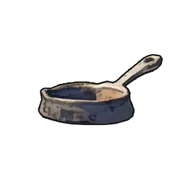 Crude Frying Pan
