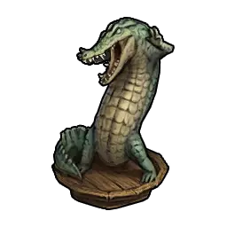 Jolly Crocodile Sculpture