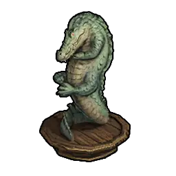 Wise Crocodile Sculpture