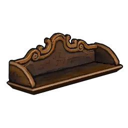 Luxurious Shelf with Curls