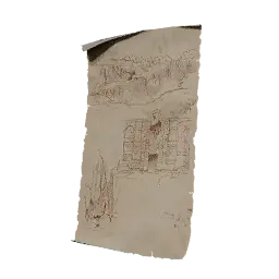 Hidden Treasure Map Piece 1