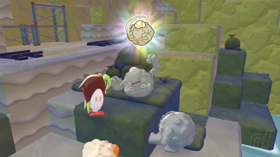 Ditto using Rollout transformation for mining in Pokemon Pokopia