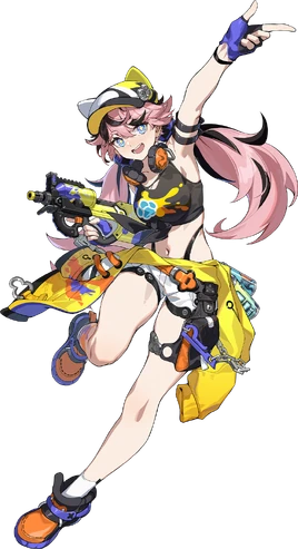 Official portrait of Bansy, a character in Ananta