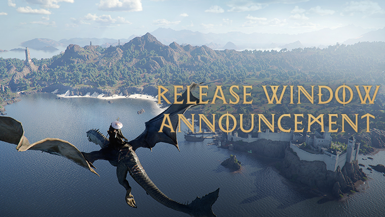 Close-up character interaction in a Pywel settlement