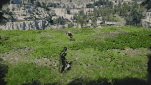 Lightning Strike skill animation in Crimson Desert