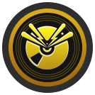 NTE Quest achievement medal, gold tier