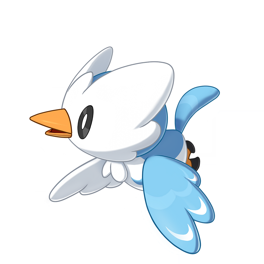 Snow Bird (雪绒鸟) - Roco Kingdom: World official spirit artwork