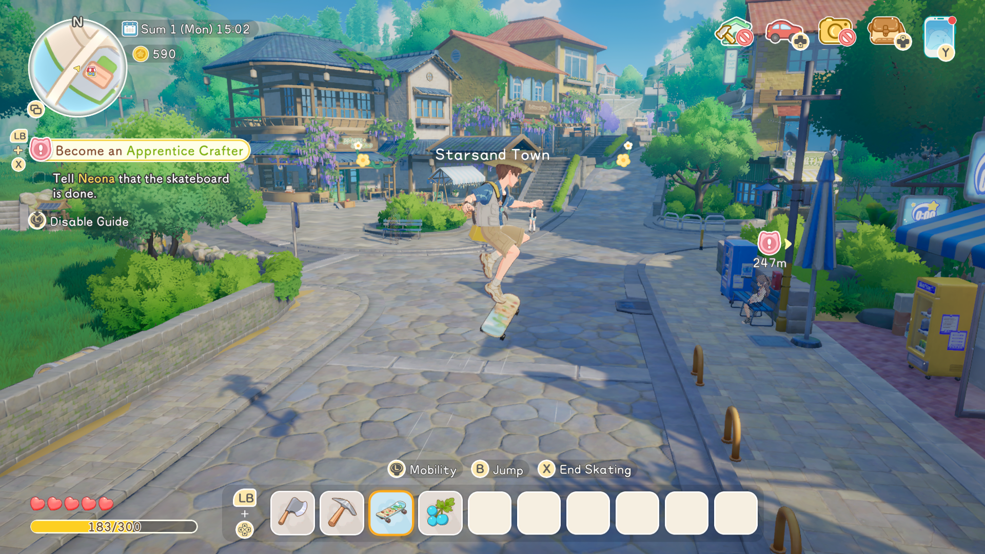 Scenic view of the island environment in Starsand Island