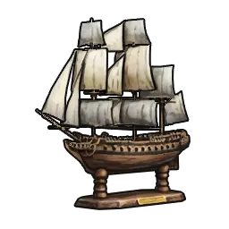 Frigate on a Stand