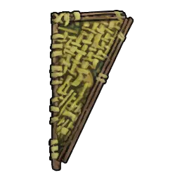 Triangular Wall (leaves)