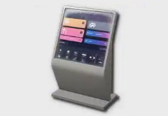 Cutting-Edge Kiosk furniture item in inZOI