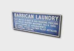 Laundry Care Guide Sign furniture item in inZOI