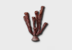 Red Coral outdoor furniture item in inZOI