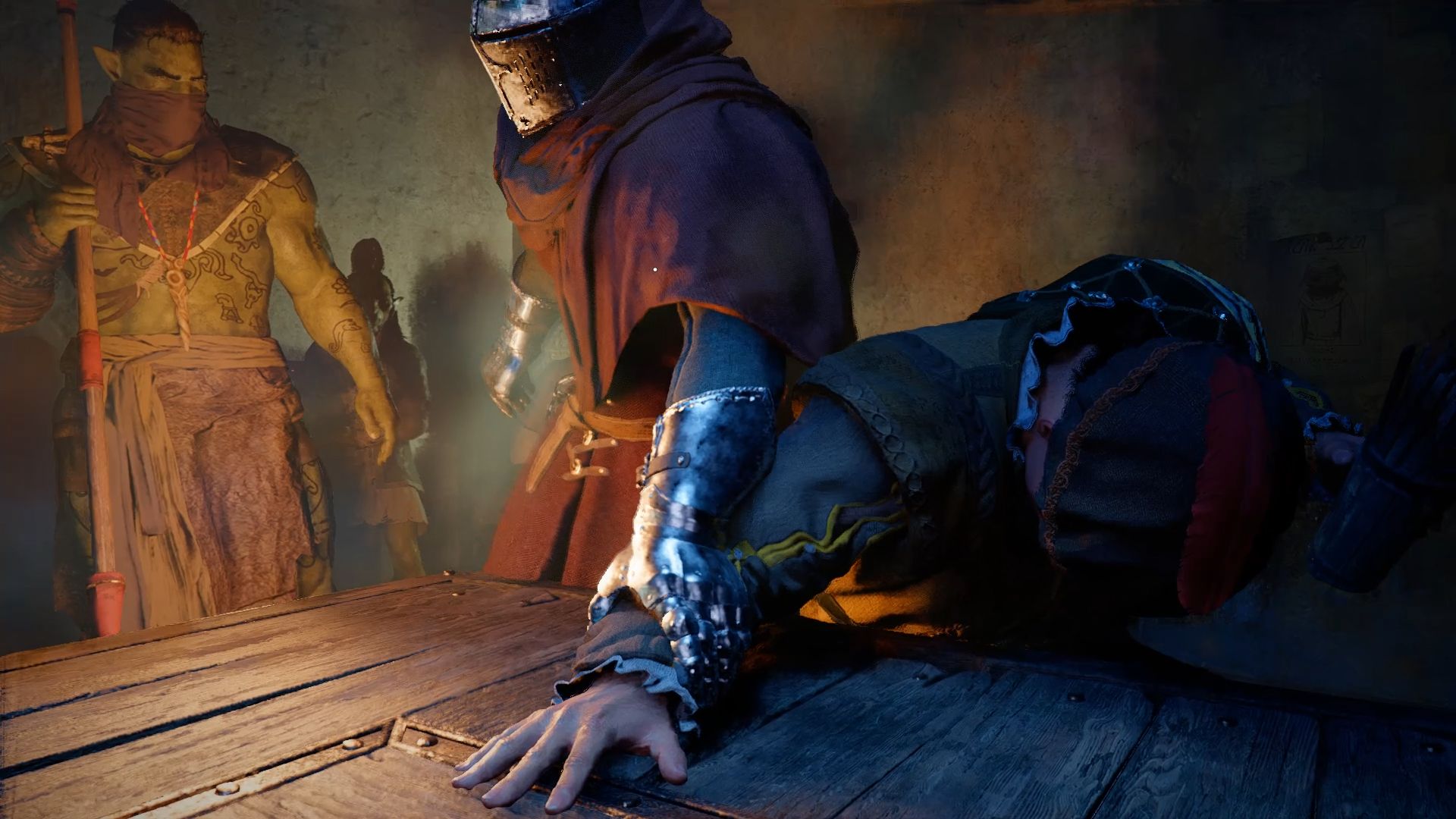 Accusing an opponent of cheating during a Duo card game in Crimson Desert