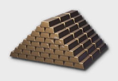 Pile of Gold hobby furniture in inZOI