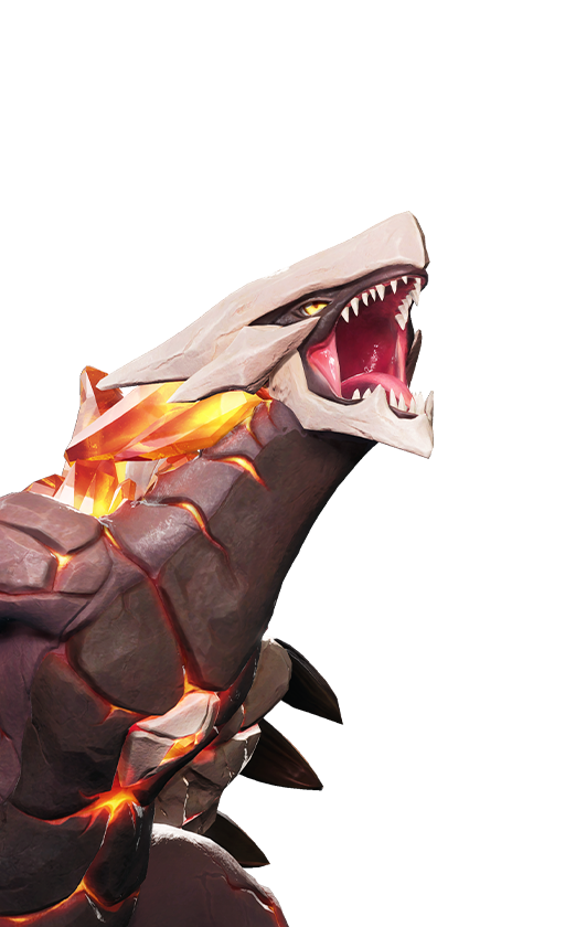 Magmarex, No. 073, a Fire / Rock-element Break Aniimo