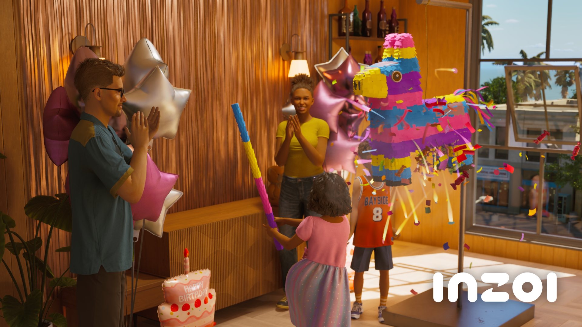 Birthday celebration and life stage advancement in inZOI's anniversary update