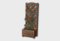Morning Glory Lattice outdoor furniture item in inZOI