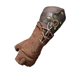 Black Bear Officer's Leather Gloves