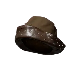 Captive's Folded Leather Helm