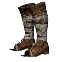 Gladiator's Leather Boots
