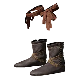 Goldleaves' Short Leather Boots