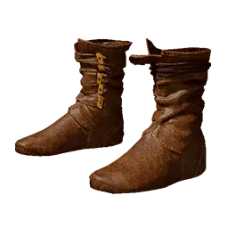 Leegrau Leather Boots