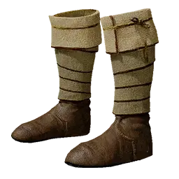 Strapped Bounty Hunter's Leather Boots