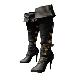 White Bloodwind Leather Boots