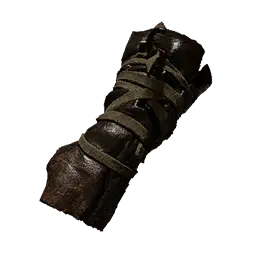 Wolf Tracker Leather Gloves