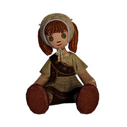 Beige Bandana Doll